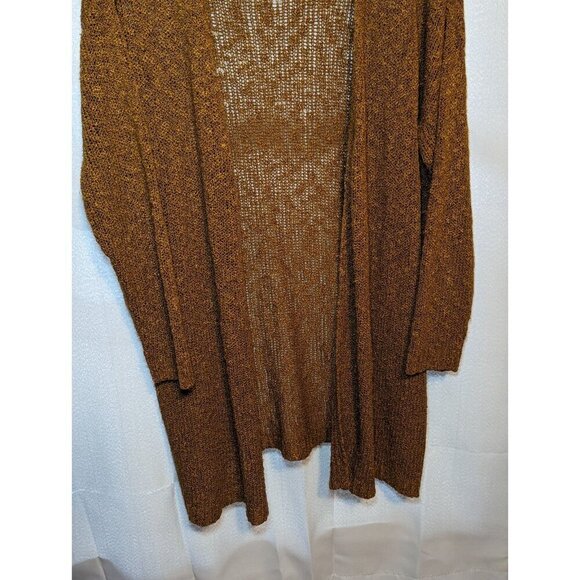 Altar’d State Womens Oversized Small/Medium Chunky Knit Sweater Cardigan Brown - Picture 5 of 9